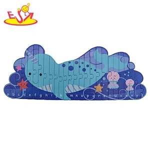 Customize cartoon wooden snail jigsaw puzzle for kids W14D122