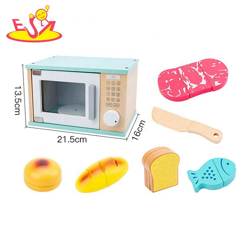 2021 New released Coffee machine set wooden toy for children W10D288