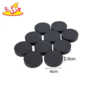 high quality 2 in 1 wooden sling puck game for children W11A119