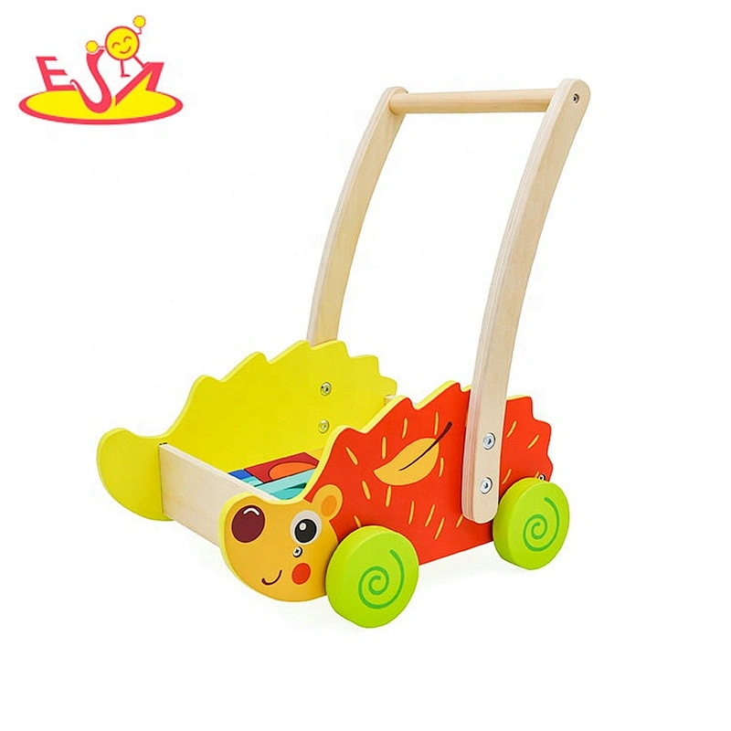 2021 wholesale pull car designed wooden Blocks car for toddlers W13C044