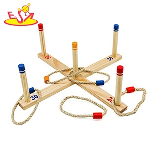 High quality outdoor wooden cricket set with LOGO customize W01D062