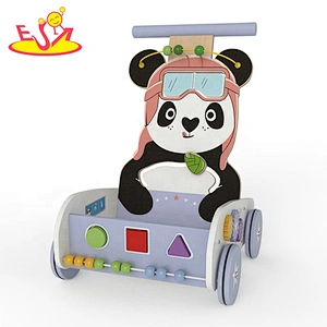 2021 Customize baby activity fun wooden Baby walker W16E148