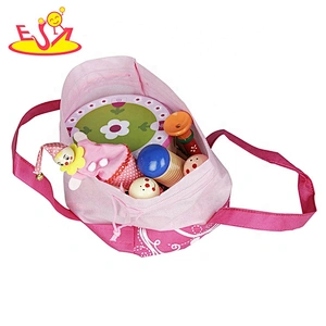 wholesale 22PCS musical wooden rattle drum for kids W07A167