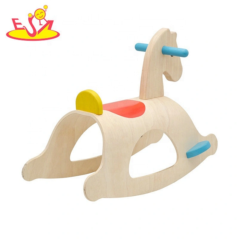 high quality wooden kids rocking horse for baby  W16D131