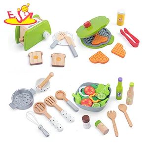 2021 New released Toaster set wooden toy  for children W10D286