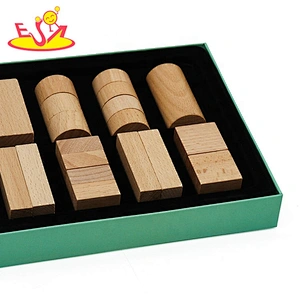 Customize educational wooden cylinder toy for children W14A249