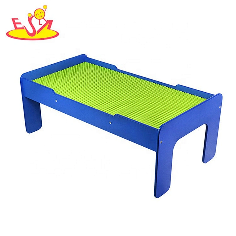 Most popular preschool children wooden activity table with board W08G297A