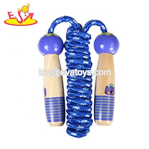 wholesale preschool wooden children jumping rope with most popular W01A372B