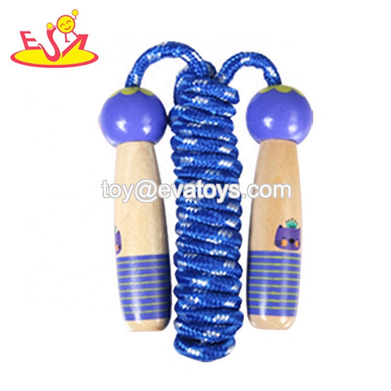 wholesale preschool wooden children jumping rope with most popular W01A372B