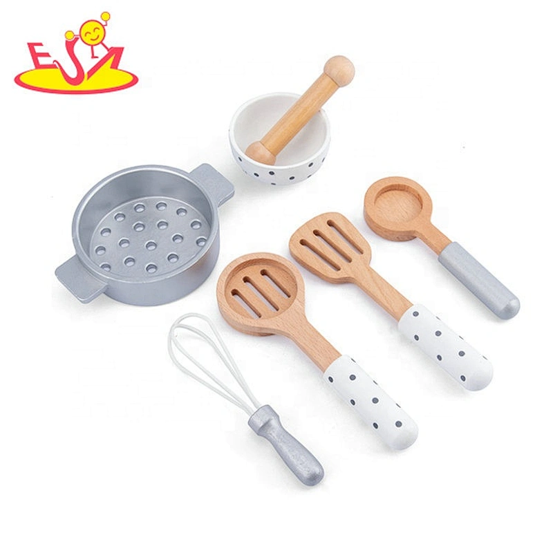 hot selling pretend wooden play cooking sets for children W10D284