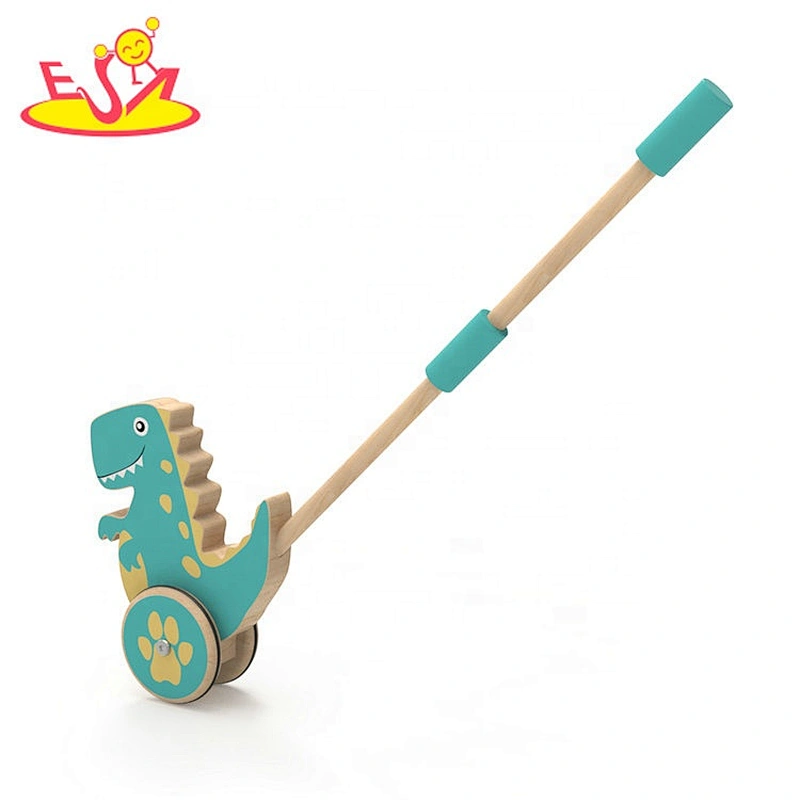 New design preschool wooden push walker toy for baby W05A030