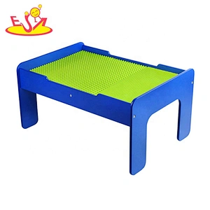 Most popular kindergarten wooden city display table for kids W08G298