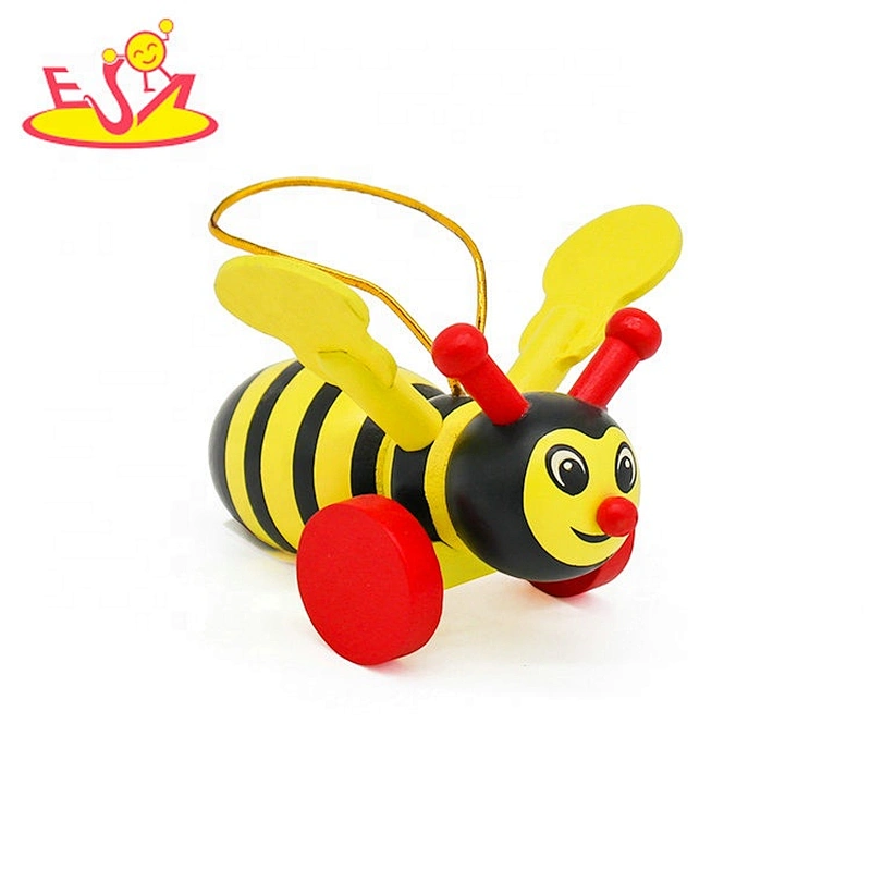 2021high quality New design wooden Bee decoration  with low price W02A329A