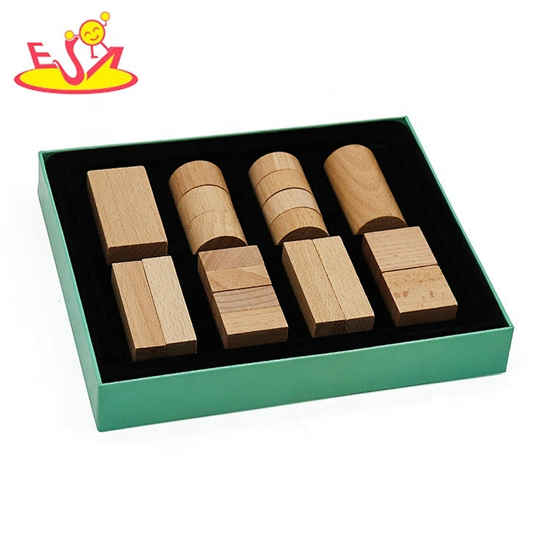Customize educational wooden cylinder toy for children W14A249