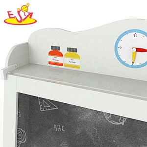 High quality white wooden kids drawing desk for wholesale W08H305