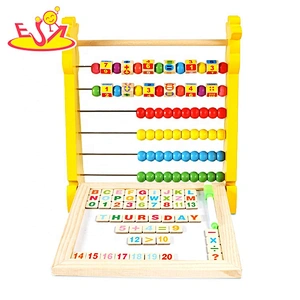 Customize most popular wooden classic toy bead maze for baby W12A044