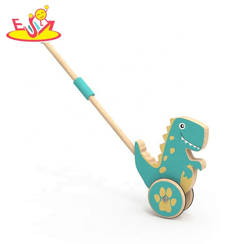 New design preschool wooden push walker toy for baby W05A030