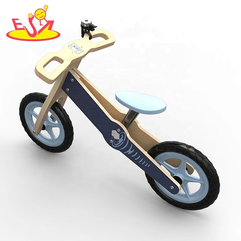 2019 Original Design red wooden toy bicycle for children W16C281