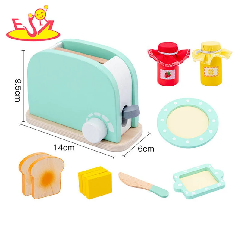 2021 New released pretend wooden microwave toy for kids W10D285
