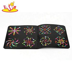 2021 Hot selling 80 pcs educational wooden shape puzzles for toddlers W14A255