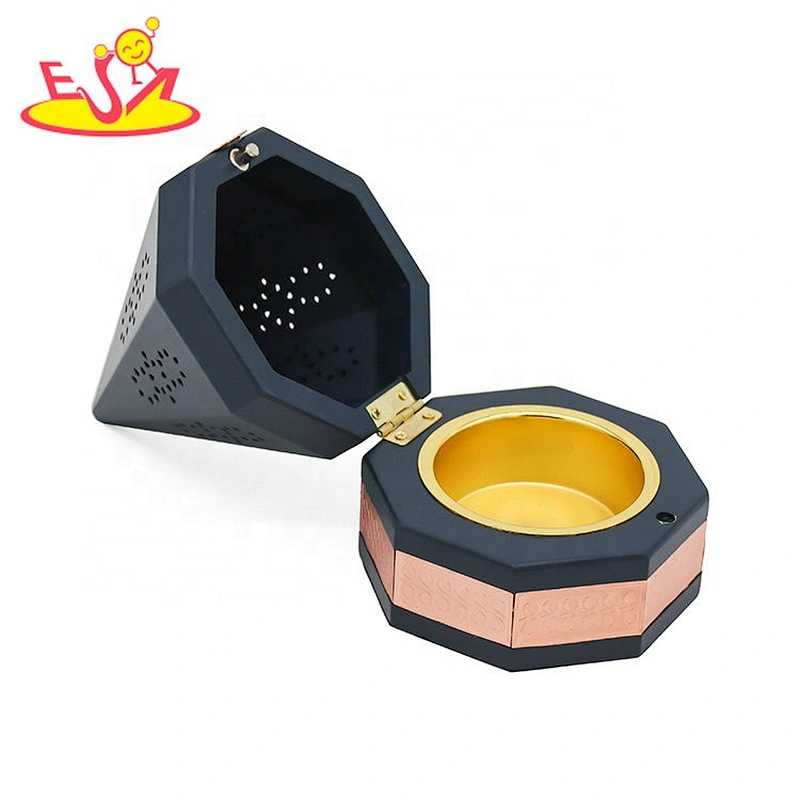 2021new release wholesale cheap Incense burner top wooden W02A357
