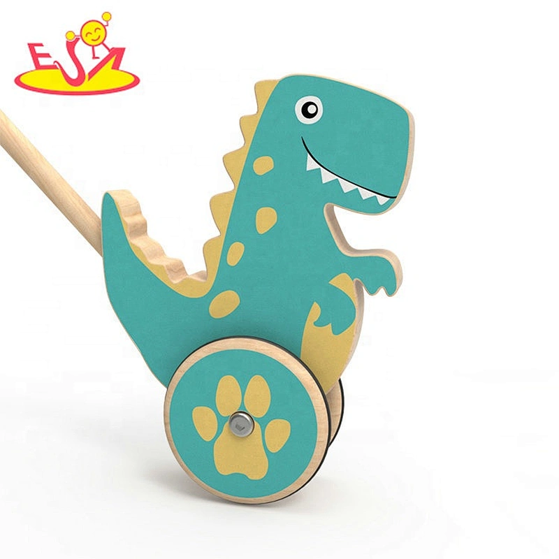 New design preschool wooden push walker toy for baby W05A030