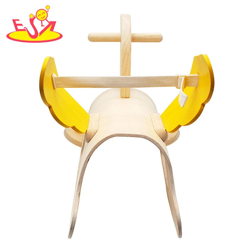 high quality wooden kids rocking horse for baby  W16D131