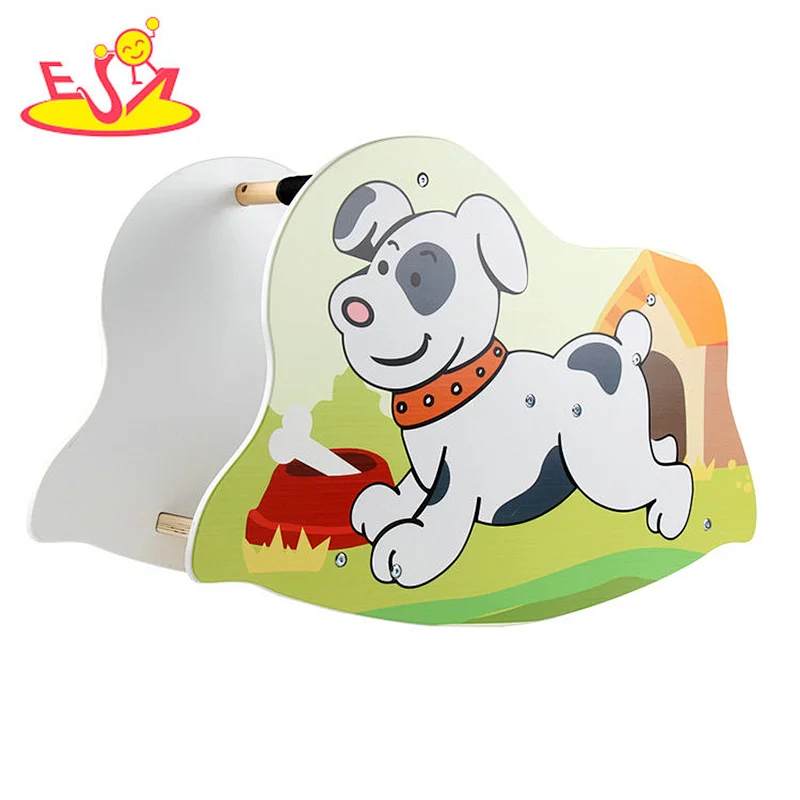 New popular wooden children rocking horse for baby  W16D129C