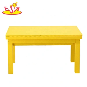 Customize children wooden sand play table with storage W08G292