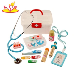 Customize preschool wooden dentist toy set for kids W10D263