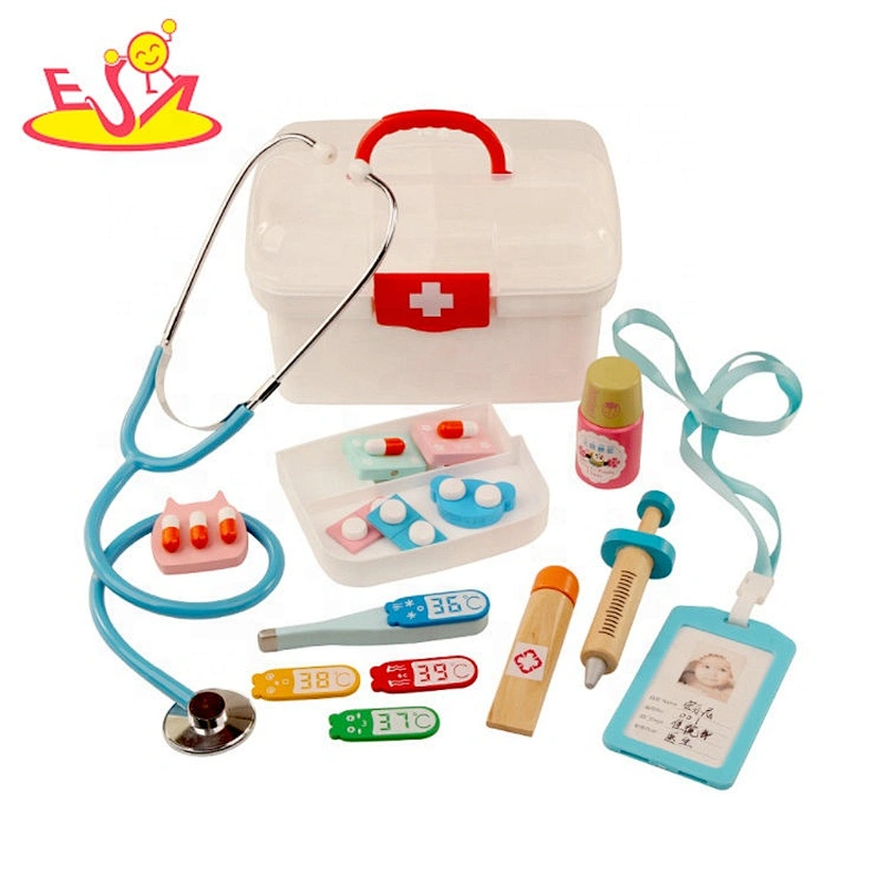 Customize preschool wooden dentist toy set for kids W10D263