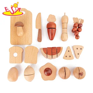 2021 New released pretend wooden microwave toy for kids W10D285