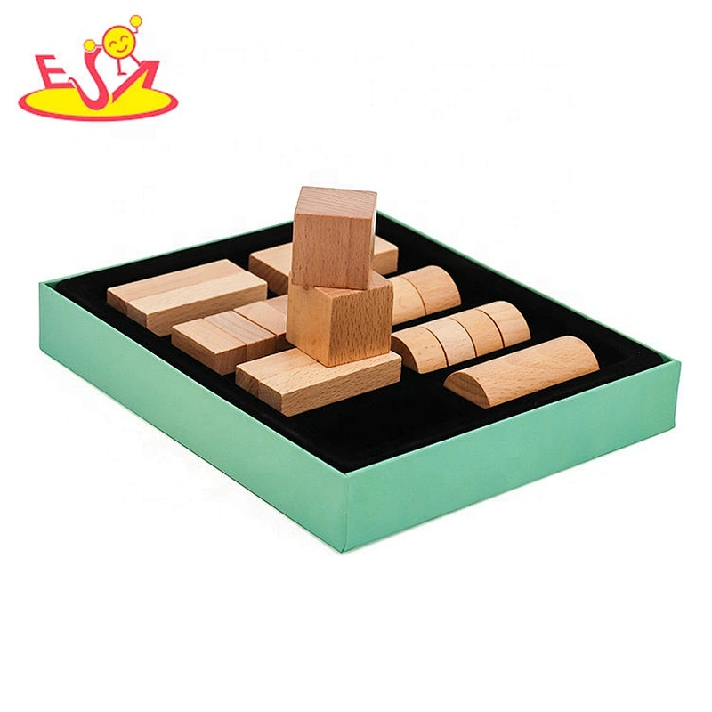 Customize educational wooden cylinder toy for children W14A249