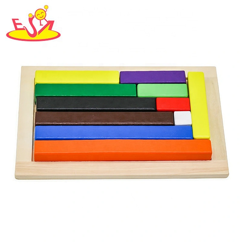 2021 Customize colorful wooden blocks toys for children W14A257