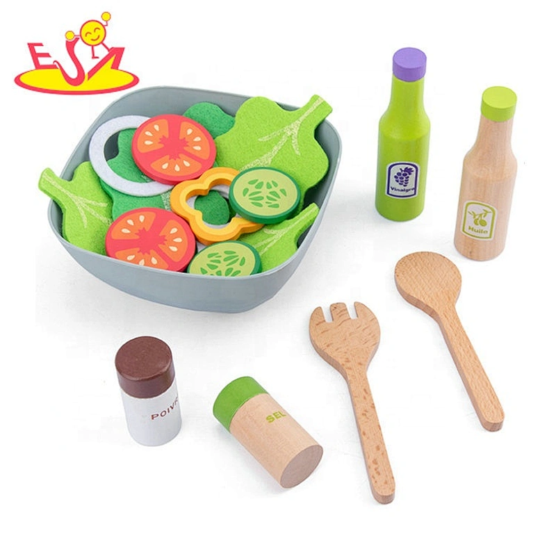 hot selling pretend wooden play cooking sets for children W10D284