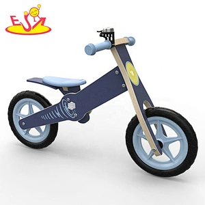 2019 Original Design red wooden toy bicycle for children W16C281