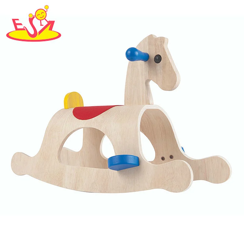 high quality wooden kids rocking horse for baby  W16D131