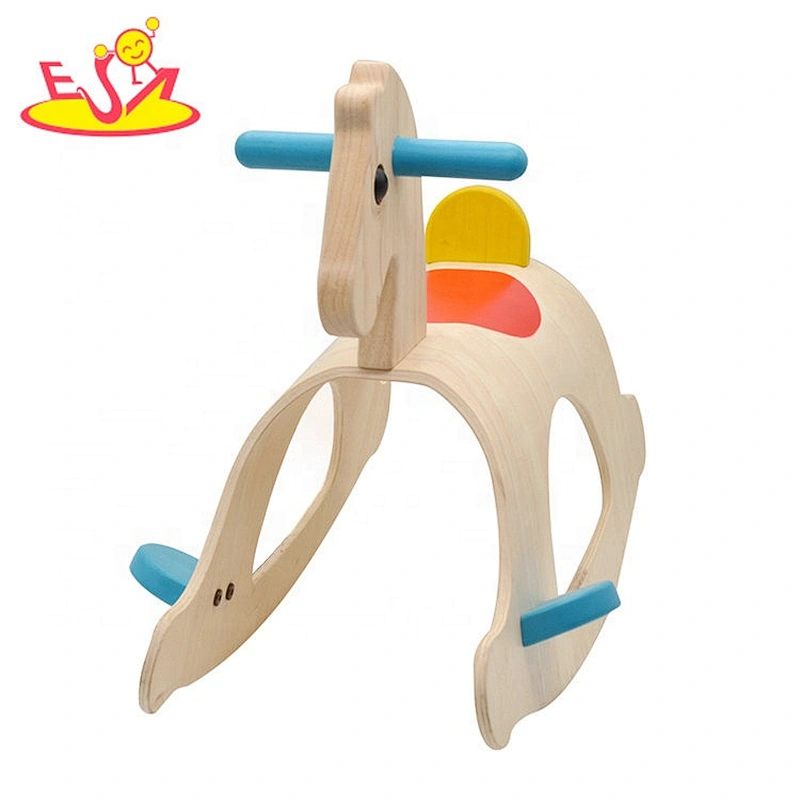 New popular wooden kids rocking horse for baby  W16D130