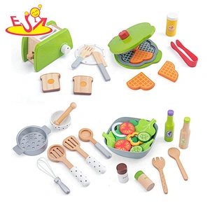 2021 New released Coffee machine set wooden toy for children W10D288