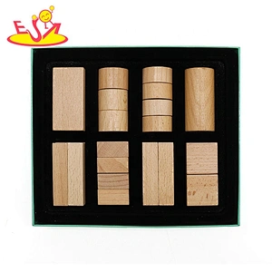 Customize educational wooden cylinder toy for children W14A249