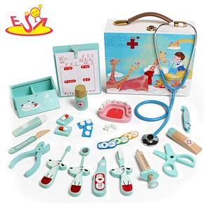 Customize preschool wooden dentist toy set for kids W10D263