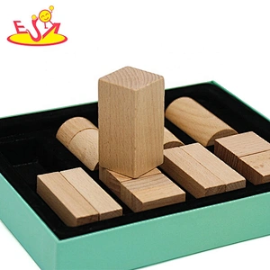 Customize educational wooden cylinder toy for children W14A249