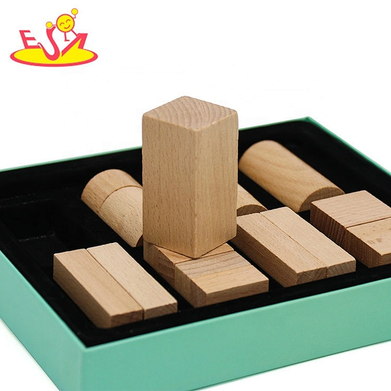 Customize educational wooden cylinder toy for children W14A249