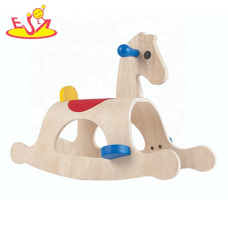 New popular wooden kids rocking horse for baby  W16D130