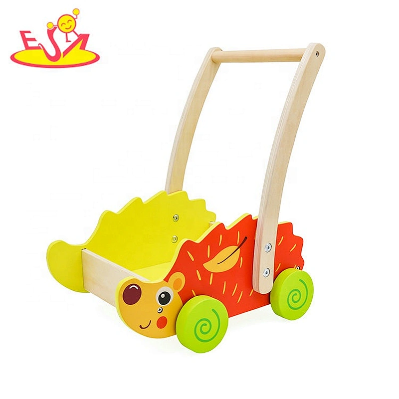 2021 wholesale pull car designed wooden Blocks car for toddlers W13C044