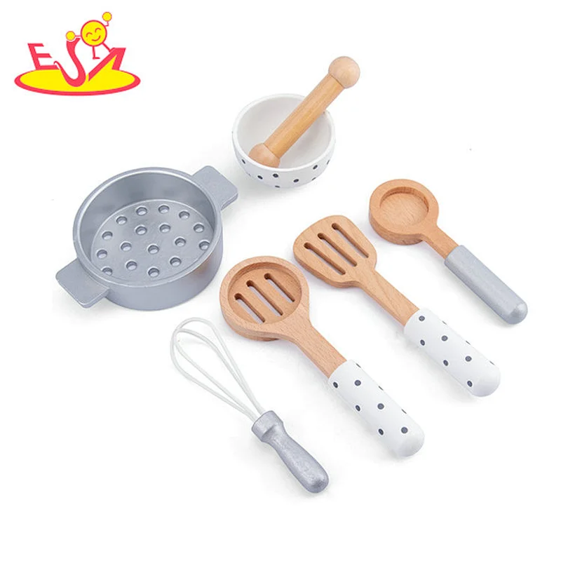 2021 New released pretend wooden microwave toy for kids W10D285