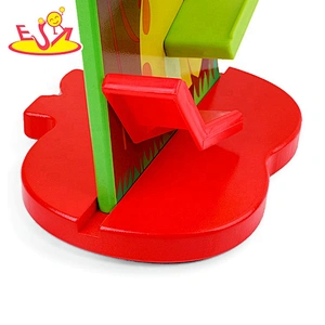 New arrival educational baby wooden track car toys for gift W04E094