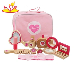 On sale children wooden hairdressing toys for pretend play W10D295