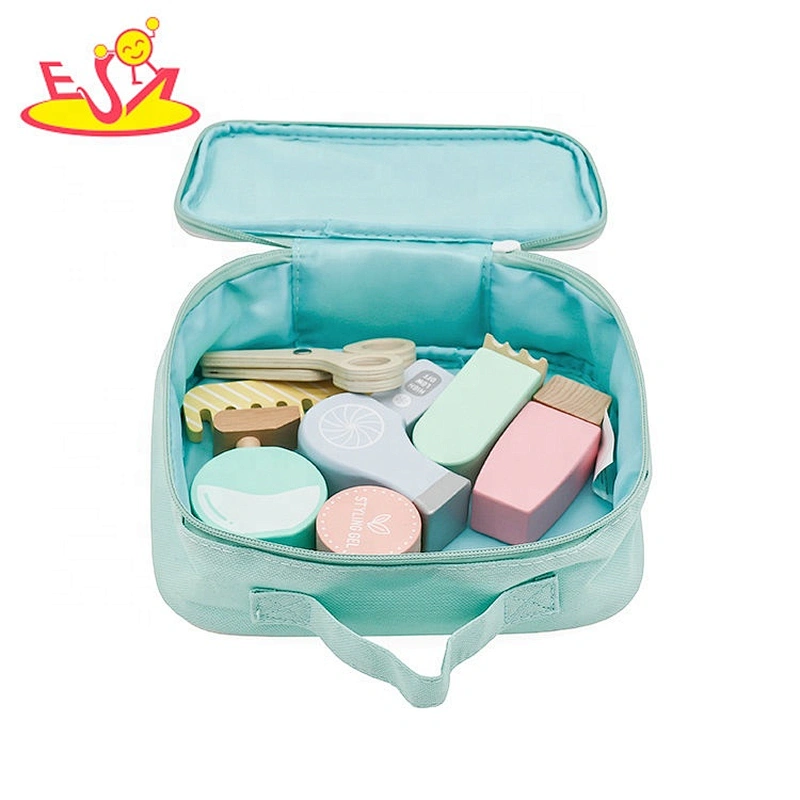 2020 New arrived pretend wooden toy medical kit for kids W10D274