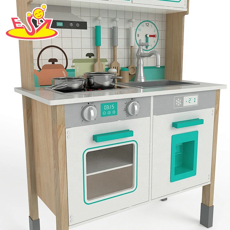 New arrived pretend wooden vintage kitchen toy for children W10C600